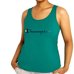 Champion Womens Scoop Neck Sleeveless Tank Top